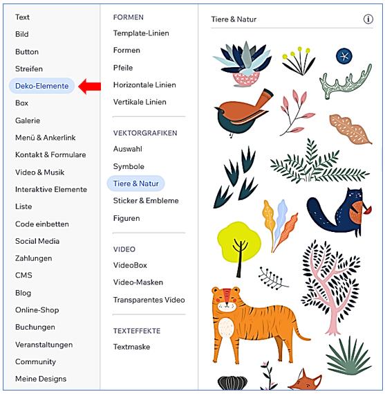 06 Elemente   Deko Elemente
