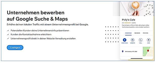 SEO Unternehmensprofil bei Google  01 