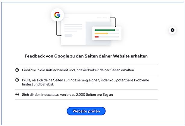 SEO Website und Prüftool
