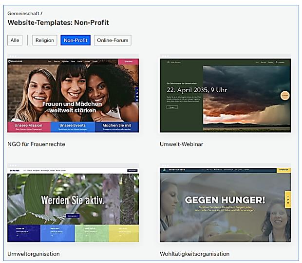 Bild Vereine  16  Website erstellen