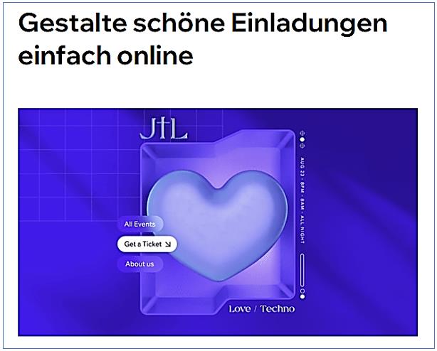 Bild Vereine  25  Einladungen gestalten