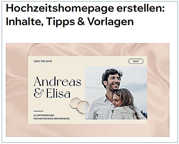 Bild Vereine  26  Hochzeits Homepage